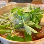 はり重 - 始めは中居さんが焼いて下さいます