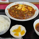 天下一番 保戸野総本店 - 麻婆豆腐定食