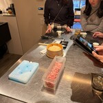 CRAFT MEAT&LAB. - 肉寿司準備中