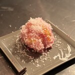 CRAFT MEAT&LAB. - 卵黄、チーズ、オリーブオイルの組み合わせはカルボナーラチックで美味