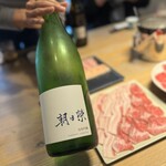 CRAFT MEAT&LAB. - 日本酒　朝日榮