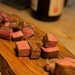 CRAFT MEAT&LAB. - タン元カット後