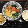 丸亀製麺 - うま辛まぜ釜玉