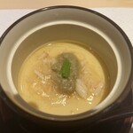 江戸前寿司 すし福 - ズワイガニあんかけ茶碗蒸し Open！