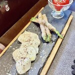 岡崎 ジンギスカンバル 北海道マルシェ - ラム肉(子羊)ジンギスカン鍋コース