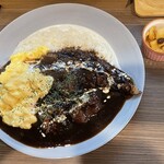 Motomachi Oufuu Kare Tangaronga - 欧風ドラゴンカレー＋タルタマトッピング（上から）