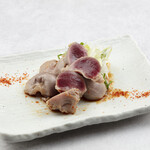 Shinshu Fukumi chicken gizzard ponzu sauce