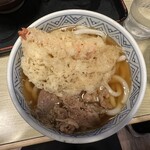 どんどん - 料理写真:肉天うどん 680円