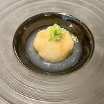 RESTAURANT L’ESPRIT DE CHEVALIER - 里芋とズワイガニとウニのしんじょう