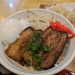 餃子ふじたた - チャーシュー丼(小)