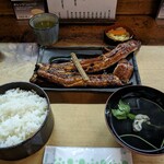 石橋うなぎ店 - 一本焼うなぎ定食