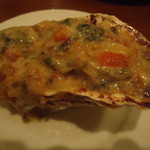 フォセッタ - 広島産牡蠣と浜名湖産青のりのクリームグラタン　