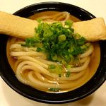 うどん 丸香 - かけうどん[温]＋上天(2013/11/15撮影)