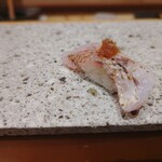 鮨 玉かがり 天ぷら 玉衣 - のどぐろ炙り