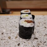 鮨 玉かがり 天ぷら 玉衣 - 江戸前といえば干瓢巻！山葵巻と