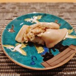 鮨 玉かがり 天ぷら 玉衣 - 煮蛤！　うん！江戸前