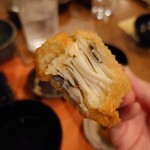 ぎんざ磯むら - えのき茸　断面