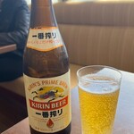 リンガーハット - ❀〖瓶ビール〗(中瓶)(550えん）
