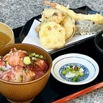 天ぷらとワイン 小島 - 大人気！！平日ランチ限定海鮮丼