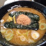 麺屋 幡 - 特つけ麺特盛(2玉)のつけ汁