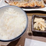 豊洲場外食堂魚金 - ごはん