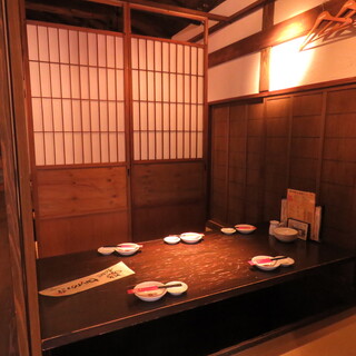 個室で周囲を気にせず楽しめる♩