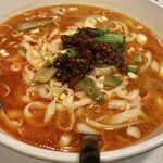 酒菜 刀削麺 - 刀削麺　ランダムな麺は流石!! （特選四川名菜コース 2H飲放題付4,000円）