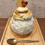 京かき氷 つみき - リッチレモンチーズパイ