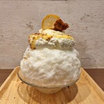 京かき氷 つみき - リッチレモンチーズパイ