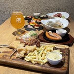 船橋ビール醸造所 カフェ&バル - 料理写真:自慢のクラフトビールで乾杯！