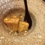 同心町 和食 瑞 - 柿のデザートで締めました。