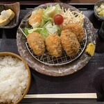 まんまてい - 料理写真:しいたけはさみ定食