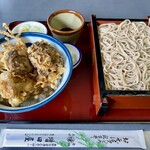 増田屋 - 秋のおすすめ きのこ丼と新せいろそば900円