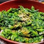 饗 くろ喜 - 春菊めし 350円