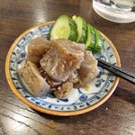 金町製麺 - こんにゃくと浅漬け