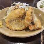 金町製麺 - 魚のフライ