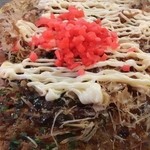 Okonomiyaki Katsu - 豚玉大盛り（650円）