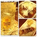 座らず屋　おや！福幸 - ハイボール、牛スジ煮込み、とり皮塩