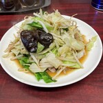 萬来軒 - 肉野菜炒め　650円