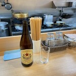 中華SOBA 惠ばら - ビールはサッポロラガー