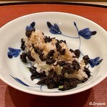 御料理 寺沢 - 香茸の炊込みごはん