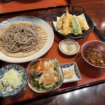 Soba Chaya Aozora Mian - 天ぷら御前　¥1450