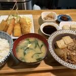 Wasai Supaku - 今日の1コインランチ(豚肉豆腐)