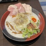笹本為次郎商店 - 特製鶏白湯塩らぁめん 1500円