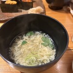竹寿司 - 竹寿司の汁物