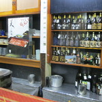 川蝉 - カウンターから