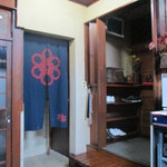 川蝉 - ２階への出入り口