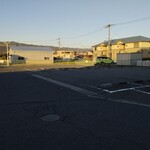 餃子の王将 - 広い駐車場