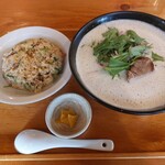 花福 - たんたん麺+炒飯セット