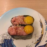 すし江戸 - まぐろユッケ